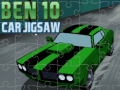 遊戲Ben 10 Car Jigsaw 