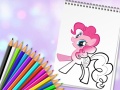 遊戲Cute Pony Coloring Book