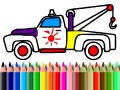 遊戲Back To School: Trucks Coloring