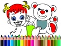 遊戲Back To School: Baby Doll Coloring