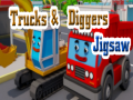 遊戲Trucks & Digger Jigsaw 