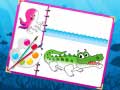 遊戲Sea Creatures Coloring Book