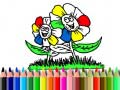 遊戲Back to School: Flowers Coloring