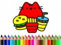 遊戲Back To School: Cute Cats Coloring