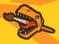 遊戲Dinosaur Warrior Coloring