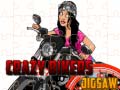 遊戲Crazy Bikers Jigsaw