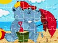 遊戲Hippo Jigsaw