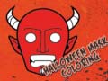 遊戲Halloween Mask Coloring Book