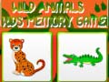 遊戲Wild Animals Kids Memory game