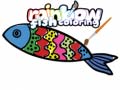 遊戲Rainbow Fish Coloring