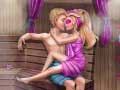 遊戲Super Doll Sauna Flirting