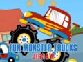 遊戲Fun Monster Trucks Jigsaw