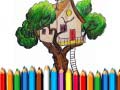 遊戲Tree House Coloring Book