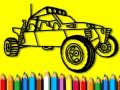 遊戲Back To School: Rally Car Coloring Book