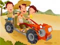 遊戲Cartoon Tractor Puzzle