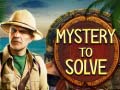 遊戲Mystery to Solve 