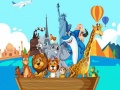 遊戲Crazy Friends Travel The World Puzzle
