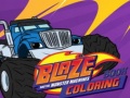 遊戲Baze and the monster machines Coloring Book