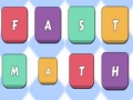 遊戲Fast Math