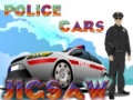 遊戲Police cars jigsaw