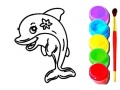 遊戲Dolphin Coloring Book