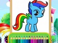 遊戲Wonder Pony Coloring