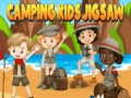 遊戲Camping kids jigsaw