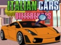 遊戲Italian Cars Differences
