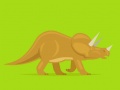 遊戲Cute Dinosaurs Coloring