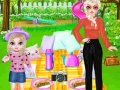 遊戲Princess Family Picnic Day