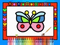 遊戲Color and Decorate Butterflies