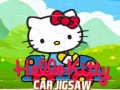 遊戲Hello Kitty Car Jigsaw