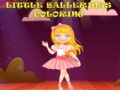 遊戲Little Ballerinas Coloring