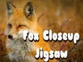 遊戲Fox Closeup Jigsaw
