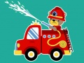 遊戲Animal Firetrucks Match 3