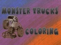遊戲Monster Trucks Coloring