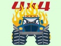 遊戲Monster Trucks Coloring Pages
