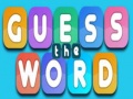 遊戲Guess The Word