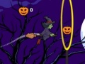 遊戲Flying witch halloween