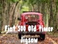 遊戲Fiat 500 Old Timer Jigsaw