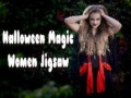 遊戲Halloween Magic Women Jigsaw