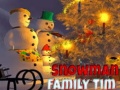 遊戲Snowman Family Time