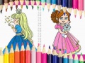 遊戲Beautiful Princess Coloring Book