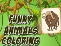 遊戲Funky Animals Coloring