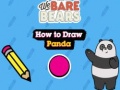 遊戲We Bare Bears How to Draw Panda