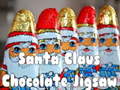 遊戲Santa Claus Chocolate Jigsaw