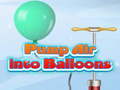 遊戲Pump Air into Balloon