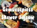 遊戲Gemuesepiess Skewer Jigsaw