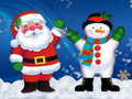 遊戲Christmas Snowman Jigsaw Puzzle