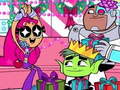 遊戲Teen Titans Christmas Stars